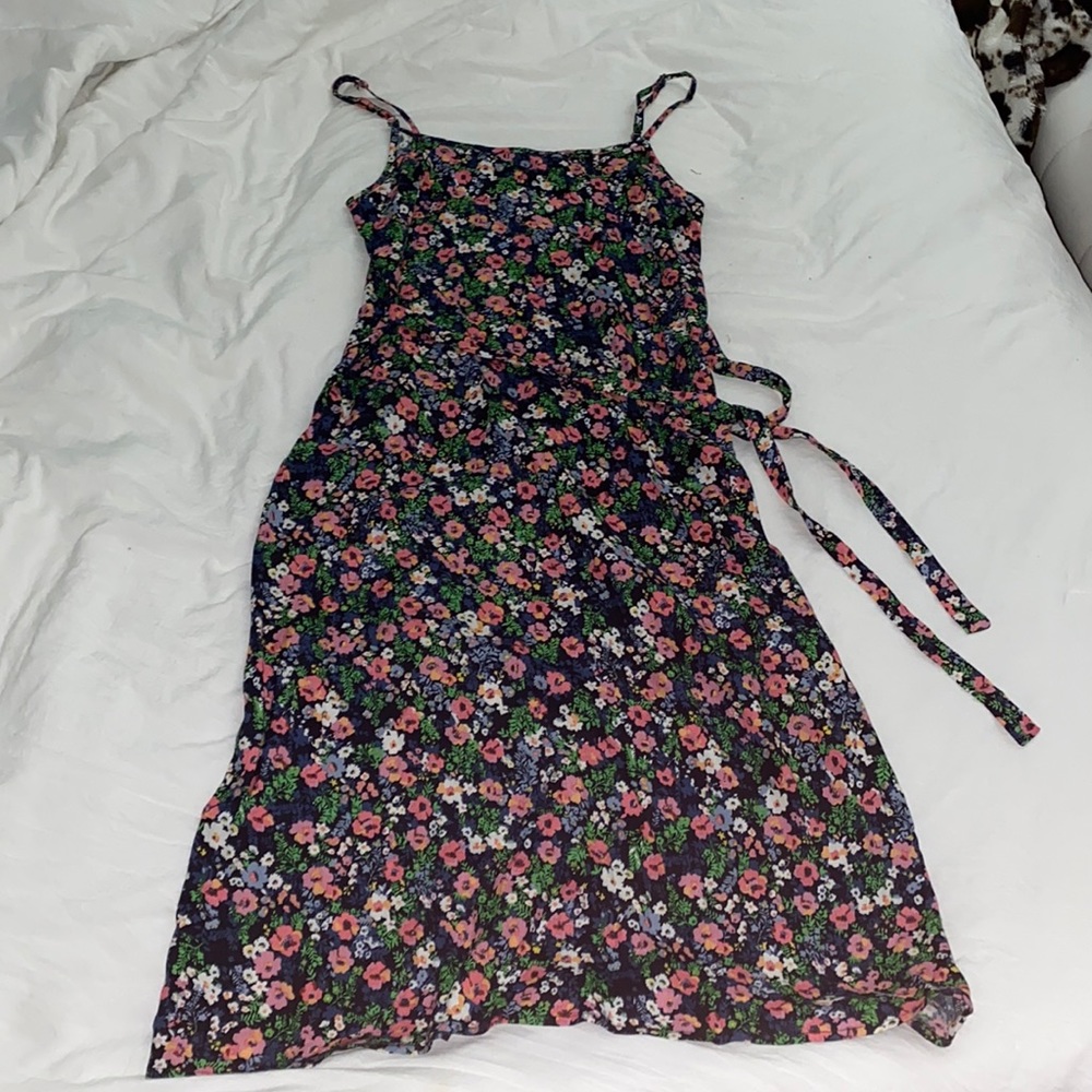 Vici floral tie dress